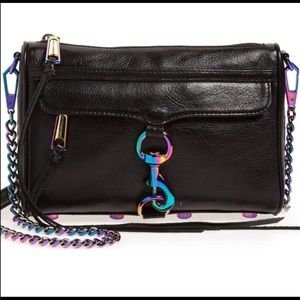 Rebecca Minkoff Mini Mac Crossbody Oil Slick